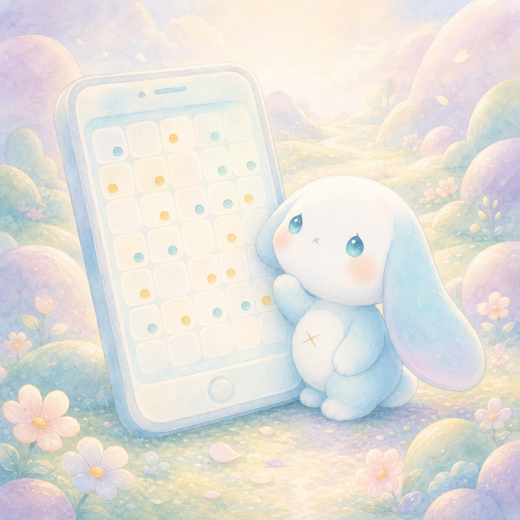 重要日カレンダーのスマホ連携イメージ